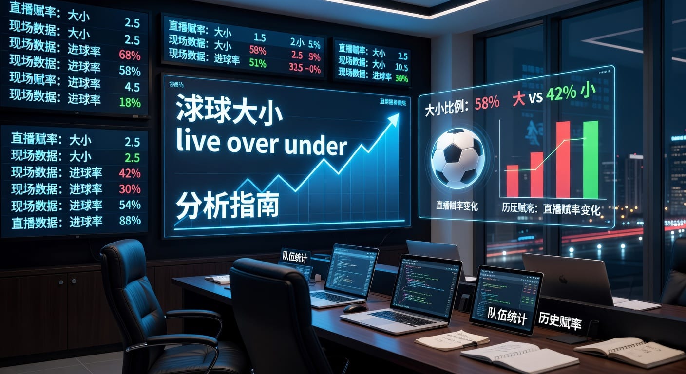 滚球大小 live over under 实战判断与进球趋势