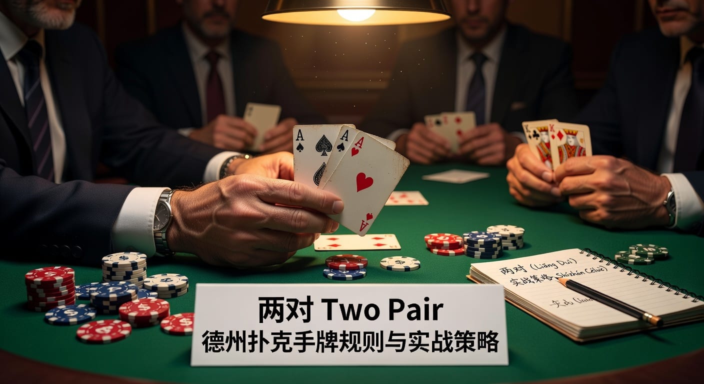 两对 two pair 实战解析：读牌、赔率与投注技巧