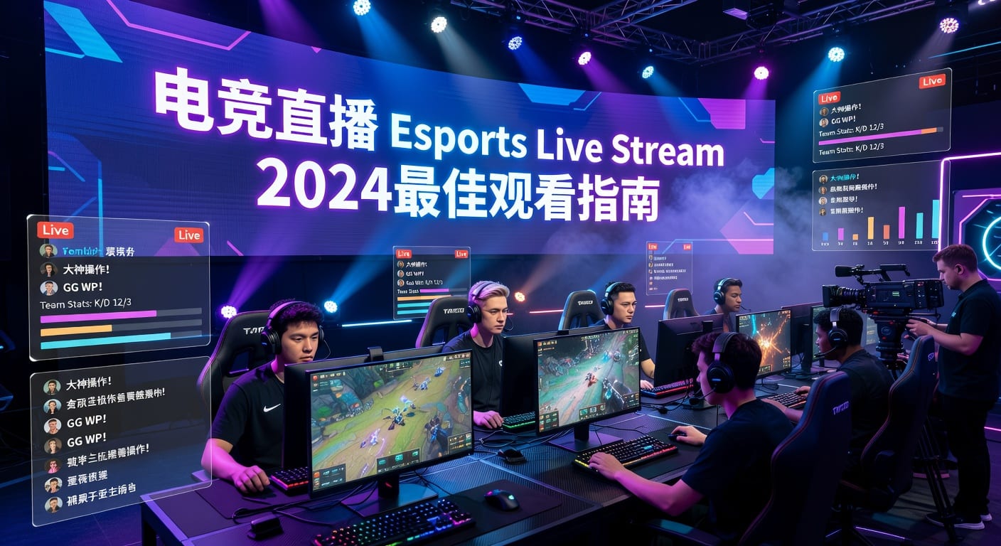 电竞直播 Esports Live Stream：观赛与判断要点
