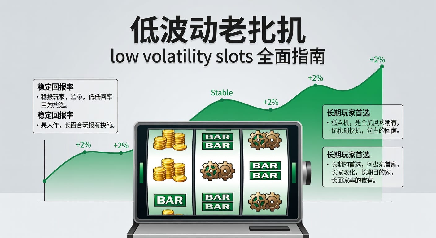 低波动老虎机 low volatility slots 稳定玩法解析