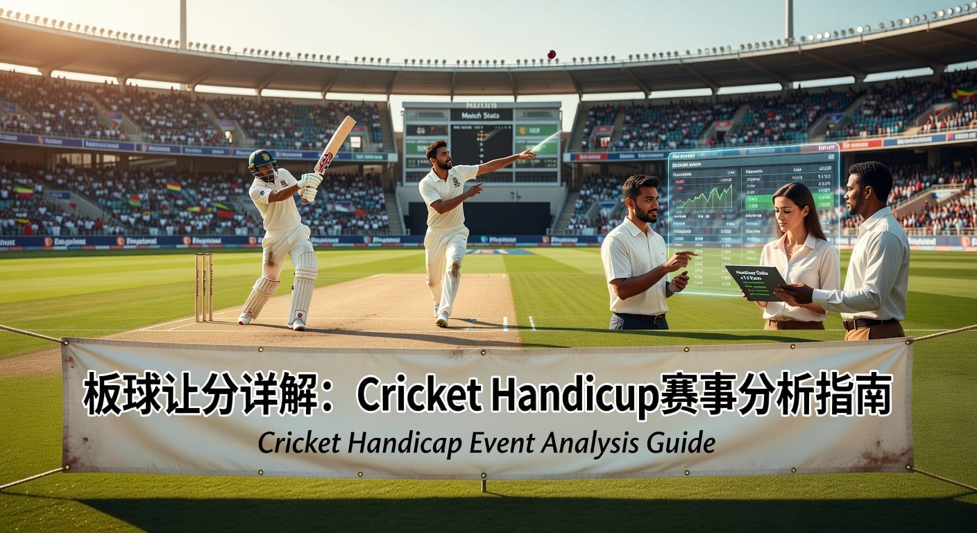 板球让分 Cricket Handicap 盘口逻辑与实战解析