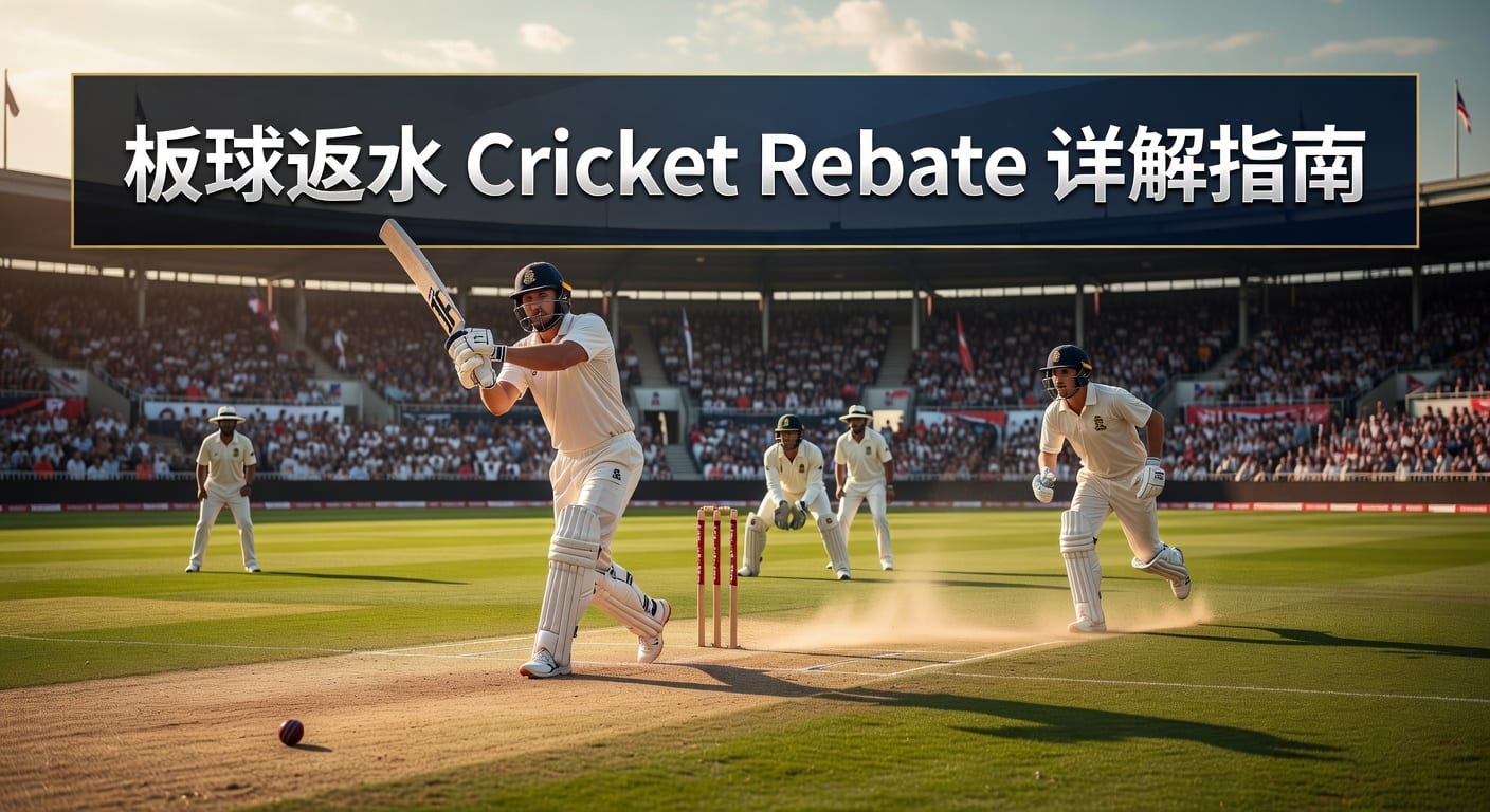 板球返水 Cricket Rebate 机制与选择要点