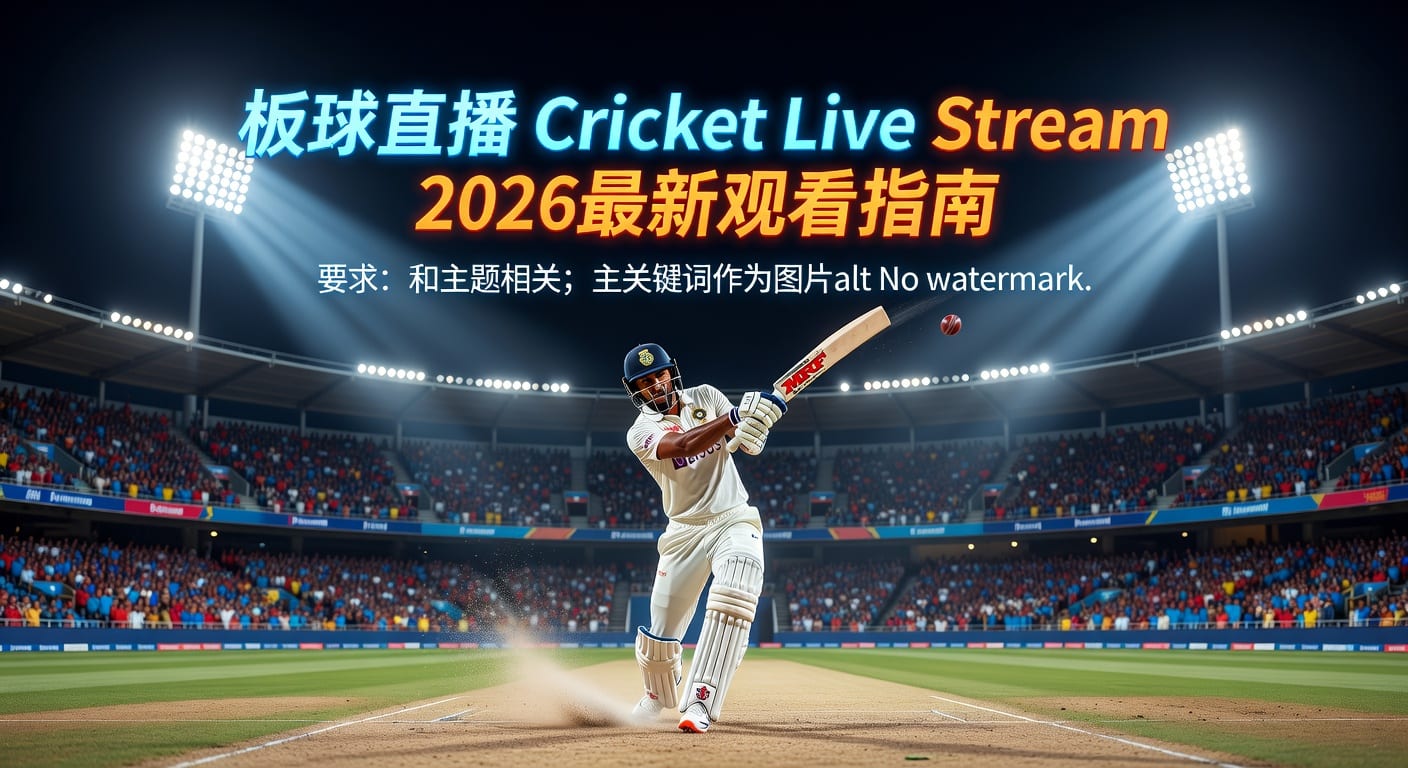 板球直播 Cricket Live Stream｜2026观看指南与跟进要点